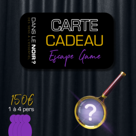 Formule Cadeau "Escape Game...